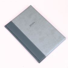 REALSYSTEM Határidőnapló Linett B/5, heti fehér lapokkal kék-türkiz Realsystem 2024. határidőnapló