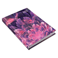 REALSYSTEM Picture, A5 napi beosztású határidőnapló, Jégvirág naptár, kalendárium