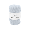 Reax Yarn Macrame Braidey zsinórfonal, 6mm - Halvány szürke 01