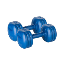 Rebel Active RBA-2309 - műanyag egykezes súlyzókészlet (2x4kg), kék kézisúlyzó