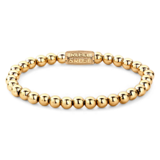 Rebel and Rose - Sárga arany karkötő, unisex divatékszer - (RR-60046-G-S) karkötő