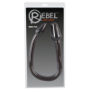 Rebel Rebel Double Plug - dupla kúp anál dildó (fekete)