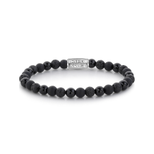 Rebel & Rose Bracelet Black Rocks RR-60033-S-L mens, karkötő