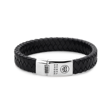Rebel & Rose Bracelet Braided Flat RR-L0141-S-L mens, férfi karkötő