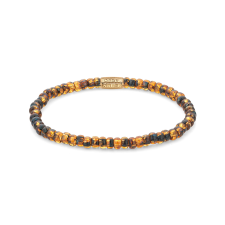 Rebel & Rose Bracelet Glass Rocks Tiger RR-40114-G-M ladies, karkötő