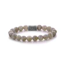 Rebel & Rose Bracelet Labradorite Shield 925 RR-8S005-S-L mens, karkötő