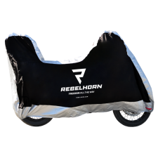 Rebelhorn Cover II Top Box motoros ponyva fekete-ezüst motorponyva