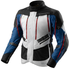 Rebelhorn Hardy 3.0 motoros kabát kék-szürke-piros motoros kabát