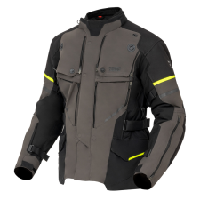 Rebelhorn Range motors kabát antracit-fekete-fluo sárga motoros kabát