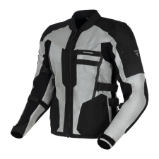 Rebelhorn Scandal II motoros kabát fekete-ezüst motoros kabát
