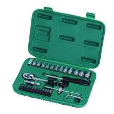 Rebiop Dugókulcs készlet 32 db. 1/4" dugókulcs