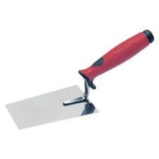 Rebiop Rozsdamentes kanál gumi nyéllel 140 mm kőműves és burkoló szerszám