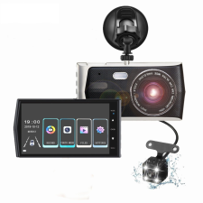  REC T680 Autós fedélzeti kamera,tolatókamerával HDMI, 4 col kijelzővel autós kamera