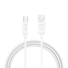 Recci KAB RECCI RCM-P200W Micro USB kábel, fehér - 2m kábel és adapter