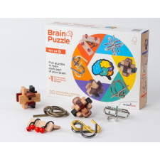Recent Toys RT Brain Puzzle set of 6 logikai játék (RT5144) puzzle, kirakós