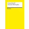 Reclam, Ditzingen Stoische Philosophie | Anna Schriefl
