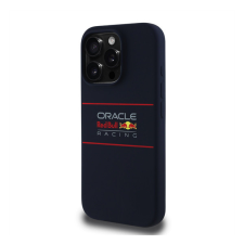 Red Bull Horizontal Logo iPhone 15 Pro szilikon MagSafe tok, tengerészkék tok és táska