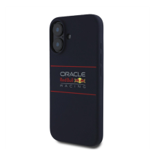 Red Bull Horizontal Logo iPhone 16 szilikon MagSafe tok, tengerészkék tok és táska