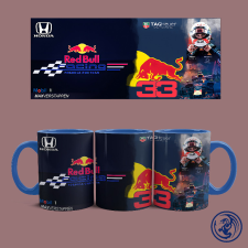  Red Bull Racing - Max Verstappen bögre (Kék) bögrék, csészék