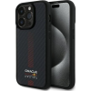 Red Bull RBHMP14L24CFGSMK Carbon Fiber Power Bar Magsafe-Kompatibilis Tok iPhone 14 Pro - Fekete (RBHMP14L24CFGSMK)