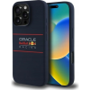 Red Bull RBHMP16L24SIHSRV Silicone Horizontal Logo Magsafe-Kompatibilis Tok iPhone 16 Pro - Sötétkék (RBHMP16L24SIHSRV)