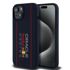 Red Bull Silicone Vertical Logo MagSafe tok iPhone 15 készülékhez tengerészkék (901183) tok és táska
