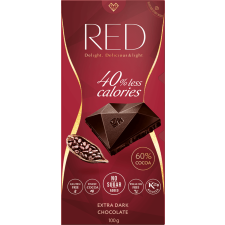RED Delight Étcsokoládé 60%-os kakaótartalommal édesítőszerekkel 100 g diabetikus termék