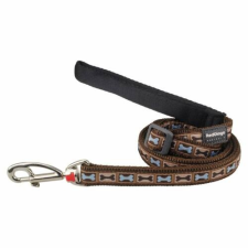 Red Dingo Bone Yard Brown póráz 100-180 cm Large nyakörv, póráz, hám kutyáknak