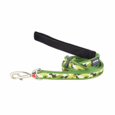 Red Dingo Camouflage Green póráz 100-180 cm Small nyakörv, póráz, hám kutyáknak