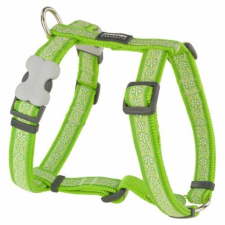 Red Dingo Daisy Chain Lime XS Dog hám nyakörv, póráz, hám kutyáknak