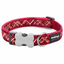 Red Dingo Flanno Red Large kutya nyakörv nyakörv, póráz, hám kutyáknak