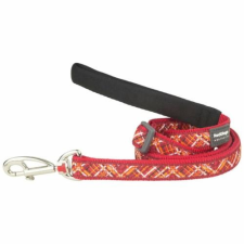Red Dingo Flanno Red póráz 100-180 cm XS nyakörv, póráz, hám kutyáknak