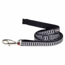 Red Dingo Reflective Black póráz 100-180 cm Medium nyakörv, póráz, hám kutyáknak