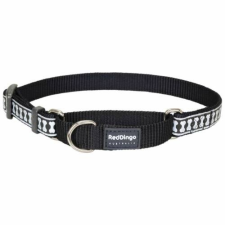 Red Dingo Reflective Black Small Martingale nyakörv nyakörv, póráz, hám kutyáknak