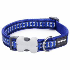 Red Dingo Reflective Dark Blue Medium kutya nyakörv nyakörv, póráz, hám kutyáknak