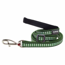 Red Dingo Reflective Green póráz 100-180 cm Large nyakörv, póráz, hám kutyáknak