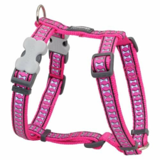 Red Dingo Reflective Hot Pink Medium Dog hám nyakörv, póráz, hám kutyáknak