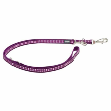Red Dingo Reflective Purple multi-purpose póráz 200 cm Small nyakörv, póráz, hám kutyáknak