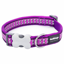 Red Dingo Reflective Purple XS kutya nyakörv nyakörv, póráz, hám kutyáknak