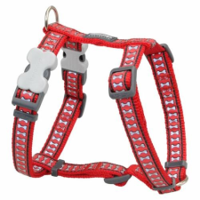 Red Dingo Reflective Red XS Dog hám nyakörv, póráz, hám kutyáknak
