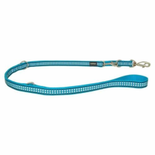 Red Dingo Reflective Turquoise multi-purpose póráz 200 cm XS nyakörv, póráz, hám kutyáknak