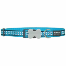 Red Dingo Reflective Turquoise XS kutya nyakörv nyakörv, póráz, hám kutyáknak