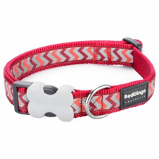 Red Dingo Reflective Ziggy Red XS kutya nyakörv nyakörv, póráz, hám kutyáknak