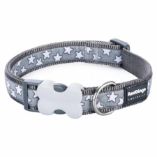 Red Dingo Stars Grey Large kutya nyakörv nyakörv, póráz, hám kutyáknak