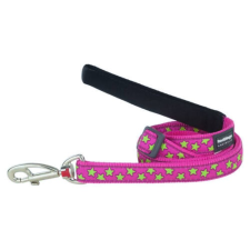 Red Dingo Stars Hot Pink póráz 100-180 cm Medium nyakörv, póráz, hám kutyáknak