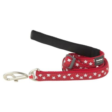 Red Dingo Stars Red póráz 100-180 cm Large nyakörv, póráz, hám kutyáknak