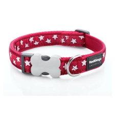 Red Dingo Stars Red Small kutya nyakörv nyakörv, póráz, hám kutyáknak