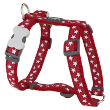 Red Dingo Stars Red XS Dog hám nyakörv, póráz, hám kutyáknak