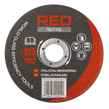 Red Technic Vágótárcsa fémhez, 125 mm, Red Technic RTTDM0102 csiszolókorong és vágókorong