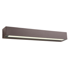 REDO Aroos sötétbarna LED kültéri fali lámpa (RED-90255) LED 1 izzós IP65 kültéri világítás
